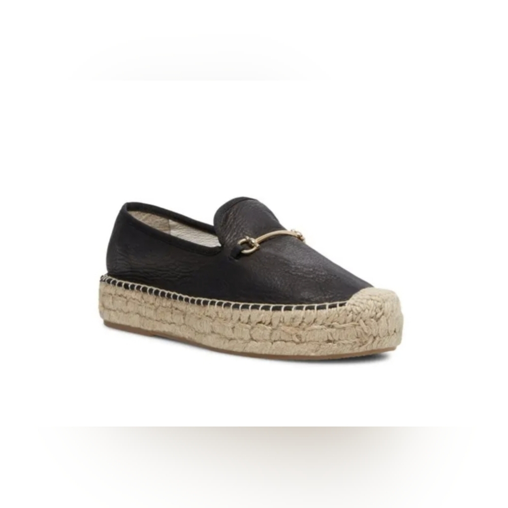 Ellaine Flatform Espadrilles, Size 10